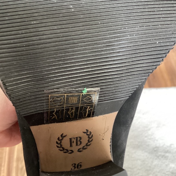 NWOT black leather short boot size 36 - Picture 5 of 10